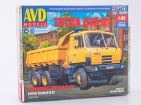 Сборная модель 1:43 Полноприводный бескапотный самосвал 6х6 Татра 815S1, Tatra 815S1, перевыпуск (AVD Models)